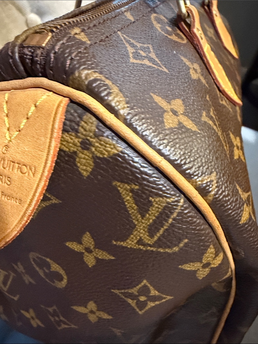 Louis Vuitton Speedy 30 Classic Monogram Canvas Tote Bag Excellent Condition - Picture 14 of 14